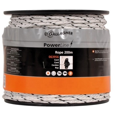 Corda PowerLine Branca 200m