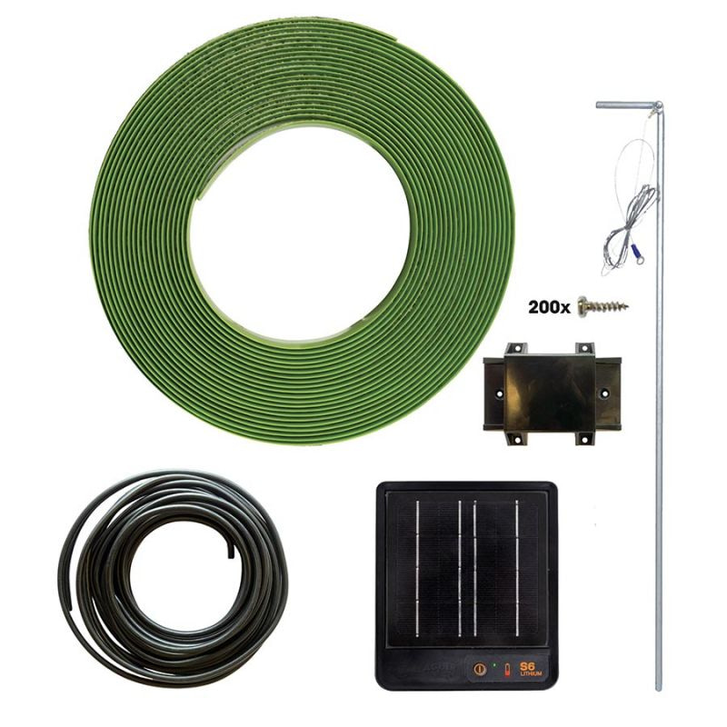 Agrovete - Kit SnailFence S6 Solar (20m) 1