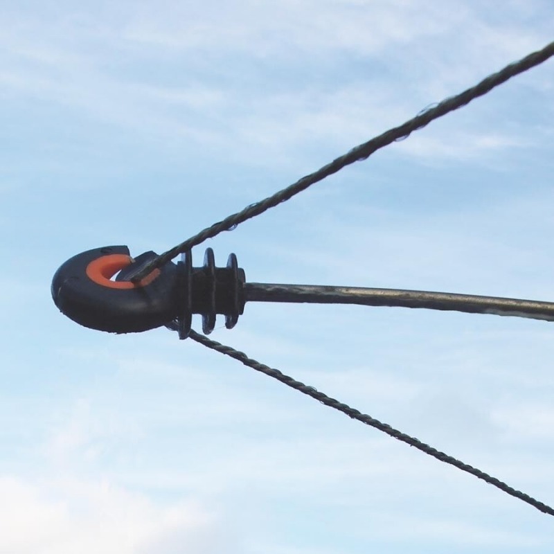 Agrovete - Isolador Afastador de Rosca XDI 20 cm - 10 uni. 2