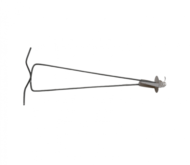 Agrovete - Isolador Afastador Pinlock 30 cm branco - 25 uni. 1