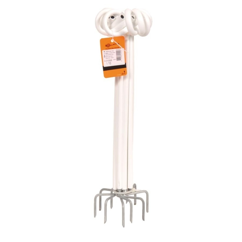 Agrovete - Isolador Pigtail Branco 40 cm - 10 uni. 2