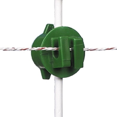 Isolador Verde de Rosca para Varão - 20 uni.
