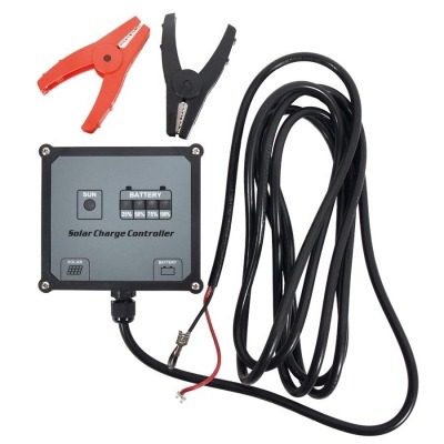Regulador 10A para Painel Solar 30W, 50W e 60W