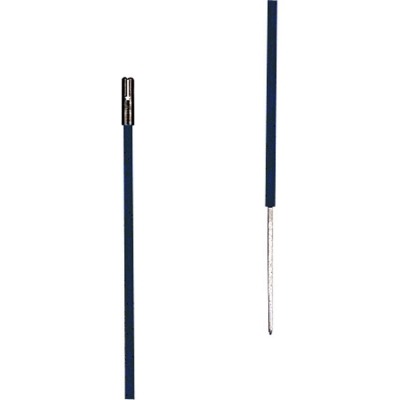 Poste PVC Preto 0,7m - 10 uni.