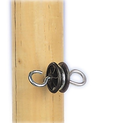 Isolador de argola para portão - 4 uni.